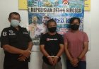 Aparat Lingkungan Ditangkap SAT NARKOBA Polres Sibolga Dan Gagalkan Transaksi Sabu