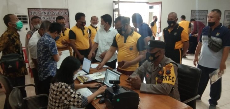 POLRES SIBOLGA GELAR PEMERIKSAAN BERKALA TERHADAP PERSONIL