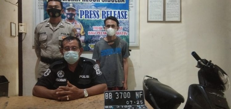 Ngak Punya Uang Melihat Ibu Sakit di Siantar, Pemuda Pengangguran Curi Kereta Dari Halaman Gereja