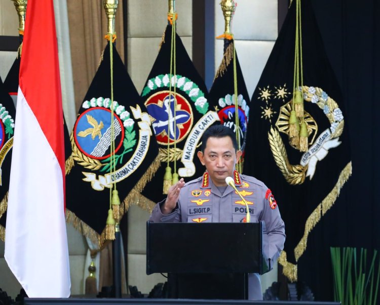 Kapolri :  Polri Presisi jadi Lompatan Perubahan, Dan Menjadi Garda Terdepan Menjaga Negara 