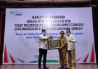 Wakil Ketua DPRD Sibolga, Jamil Zeb Tumori Selaku Ambassador, Terima Penghargaan Dari BPJS Ketenaga Kerjaan.