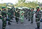 KOREM 023/KS GELAR TRADISI PENYAMBUTAN PEJABAT BARU DANREM 023/KS