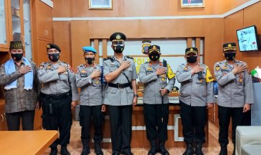 Kapolres Sibolga, Lantik AKP Asmon Bufitra, SH Jadi Kabag Ops Polres Sibolga 