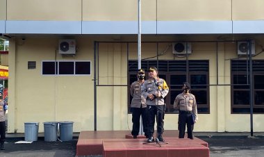 Waka Polres Sibolga Gelar Pergeseran dan pemberangkatan personil Untuk Ops Ketupat Toba 2022