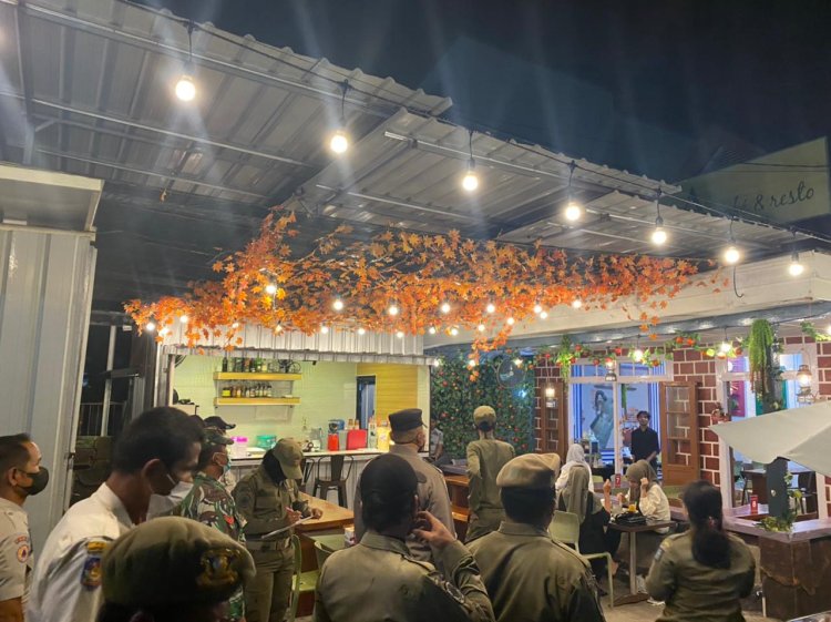 Untuk Memutus Mata Rantai Penyebaran Covid 19  Polres Sibolga Gelar Ops Yustisi 