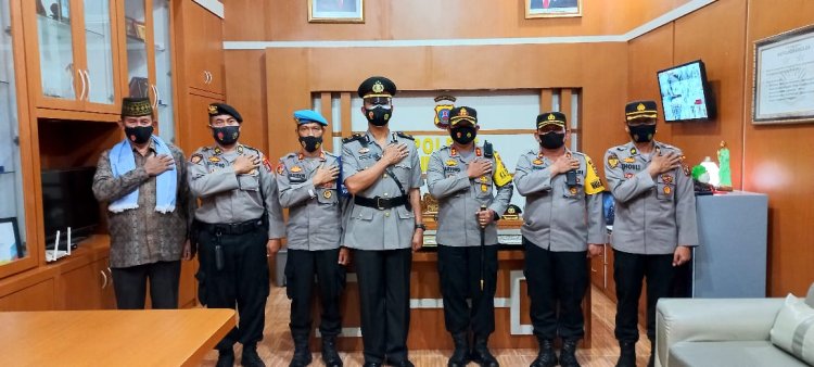 Kapolres Sibolga, Lantik AKP Asmon Bufitra, SH Jadi Kabag Ops Polres Sibolga 