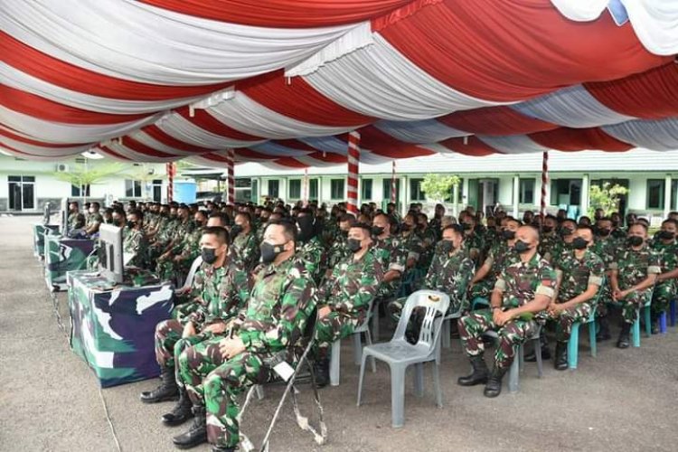 Pangdam I/BB di Korem 023/KS : Laksanakan Tugas Pokok Degan Sungguh Sungguh 