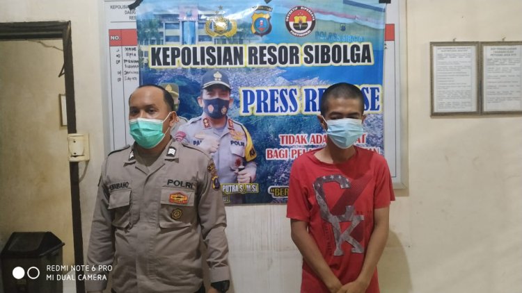 Ketagihan Mencuri Seng Plat, Warga Angin Nauli Ditangkap Polisi