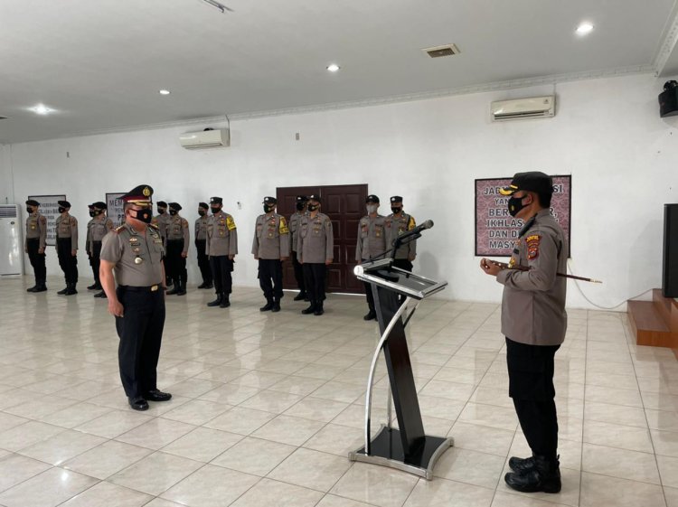 WAKA POLRES Sibolga Naik Pangkat Dari Kompol Jadi AKBP 