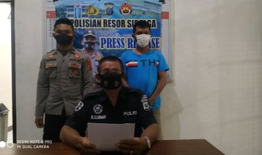 3 Kali Keluar Masuk Penjara, Residivis Bapak Satu Anak Kembali Ditangkap Polisi Saat Jalan Di Jl Horas