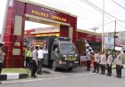 Polres Sibolga Berangkatkan Bantuan Korban Gempa Taput 