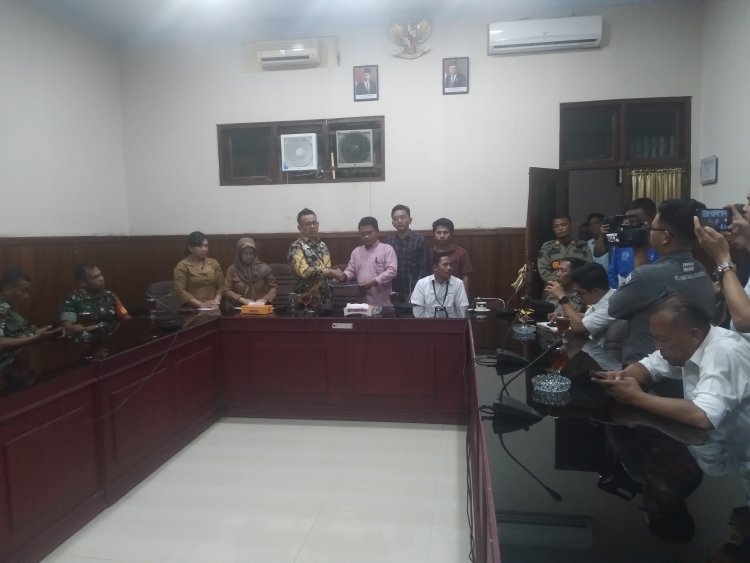 Aliansi MPPMKS Datangi DPRD Sibolga, Tuntut Depo Pertamina Segera Dipindahkan