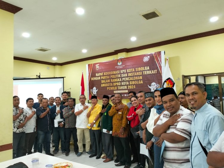 1 Mei, KPU Sibolga Akan Buka Pendaftaran Calon DPRD Sibolga 