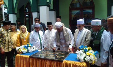 Wagubsu Resmikan Masjid Al - Musannif Nurul Iman & Lantik IPHI Sibolga