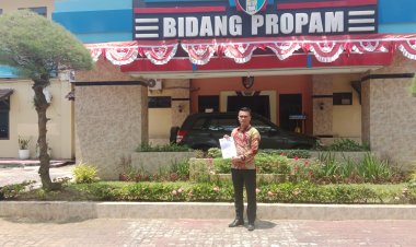 PH Joko P Situmeang Adukan Personil  Satnarkoba Poldasu ke Propam. 