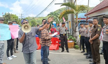 APBST Gelar Demo Minta Tangkap Oknum ASN Pelaku Cabul Terhadap anak