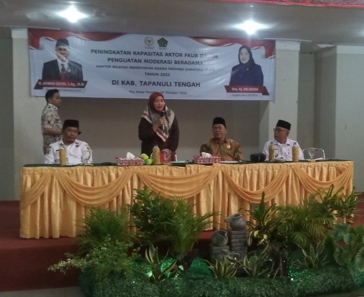 Komisi VIII DPR RI Dra.Hj Delmeria S, Berharap Pelaksanaan Pemilu Di Sibolga & Tapteng Aman Dan Kondusif