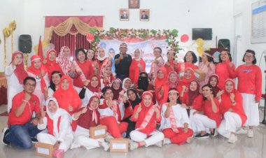 Semarak Perayaan HUT Ke-79 RI, TP PKK Gelar  Berbagai Perlombaan Unik