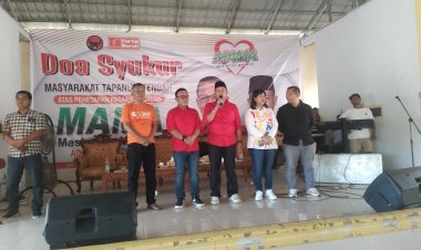 KPU Tapteng, Tetapkan Pasangan MaMa Sebagai Calon Bupati/Wakil Bupati