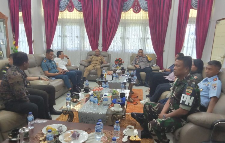 Forkopimda, KPU dan Bawaslu Evaluasi Debat Publik Kedua Pilkada Tapteng, Antisipasi Kericuhan