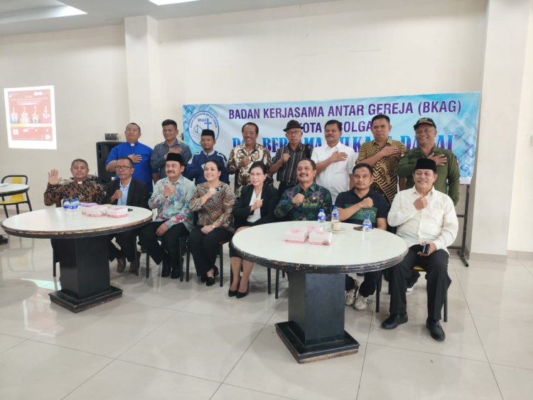 BKAG Gelar Doa Bersama Untuk Pilkada Damai Kota Sibolga Tahun 2024.