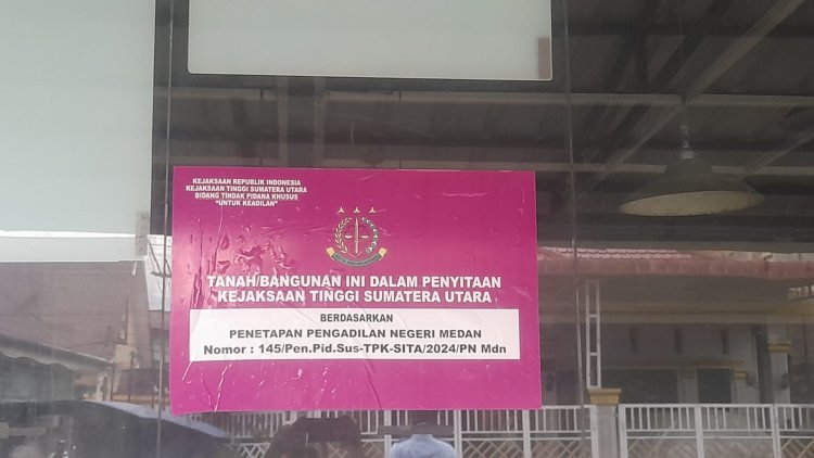 Kejatisu Sita Beberapa Aset Milik Tersangka Korupsi BOK dan Jaspel Tapteng, "Termasuk Kedai Kopi Mamak"