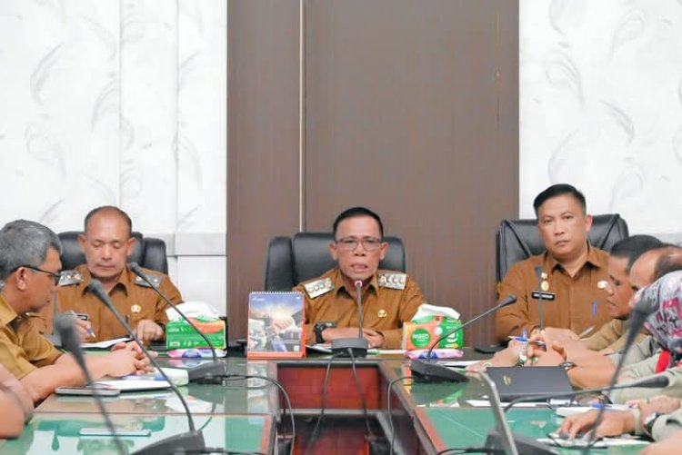 Bupati Pimpin Rakorpem : Wujudkan Tapteng Naik Kelas Dengan Pemerintahan Good Governance 