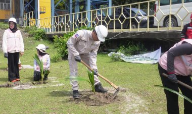 Hari Bumi, PLN Indonesia Power UBP L.Angin Rayakan dengan Penanaman Pohon, “Our Power, Our Planet”