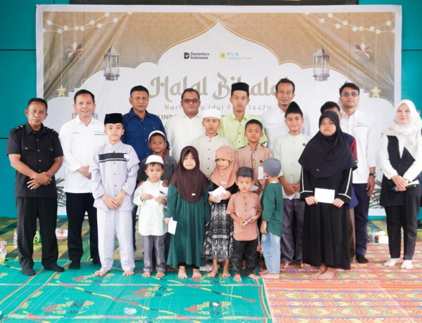 PLN Indonesia Power UBP Labuhan Angin Gelar Halal Bihalal, Perkuat Sinergi dan Kepedulian Sosial