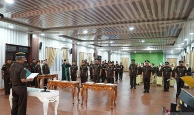 Kajatisu Pimpin Pelantikan Aspema Dan 5 Kajari di Sumut, Agita Tri Moertjahjanto, SH, MH, Kajari Sibolga