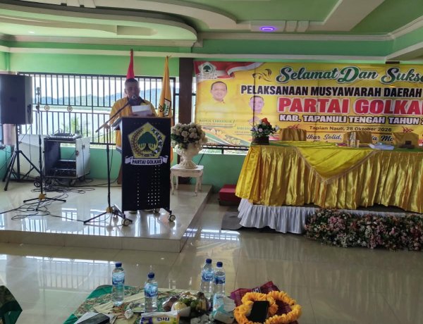 Musda Golkar XI Tapteng, Andar Amin, "Ajang Untuk Konsolidasi & Evaluasi. Jonneri kembali terpilih secara Aklamasi